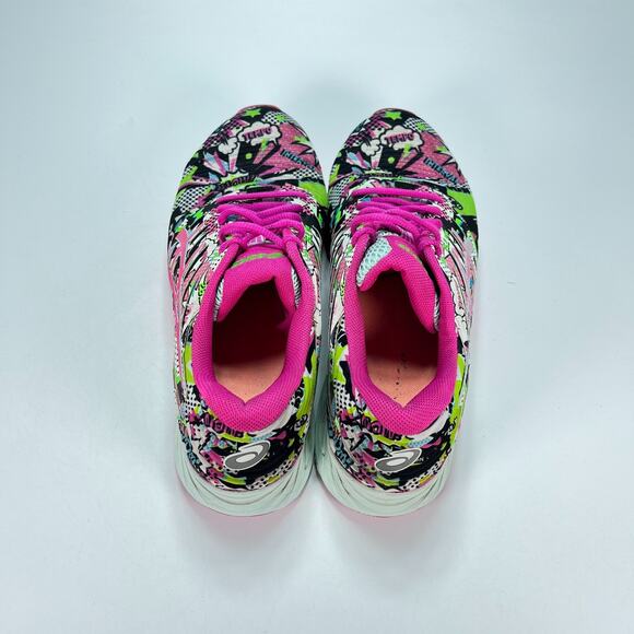 Asics fuzeX Multicolor Lightweight Lace Up Running Shoes T6K8N Women's Size 10 - Picture 6 of 10